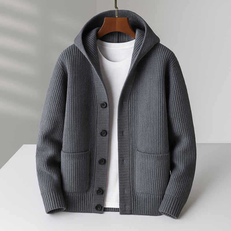 Hooded cardigan – Stylish warmth for every day