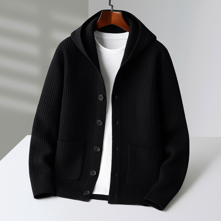 Hooded cardigan – Stylish warmth for every day