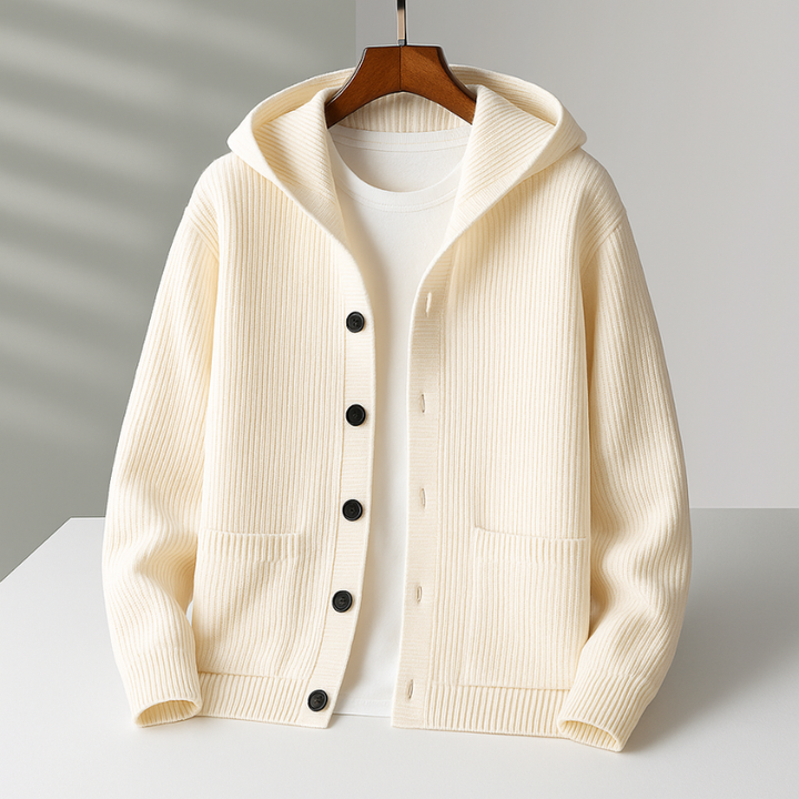 Hooded cardigan – Stylish warmth for every day
