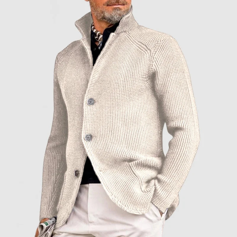 Elegant men's cardigan – timeless style & modern cut