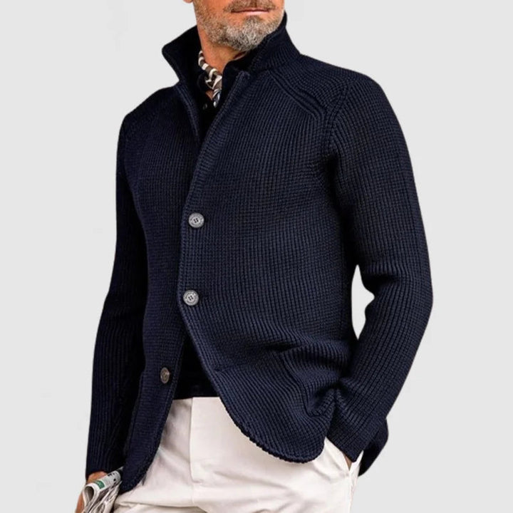 Elegant men's cardigan – timeless style & modern cut