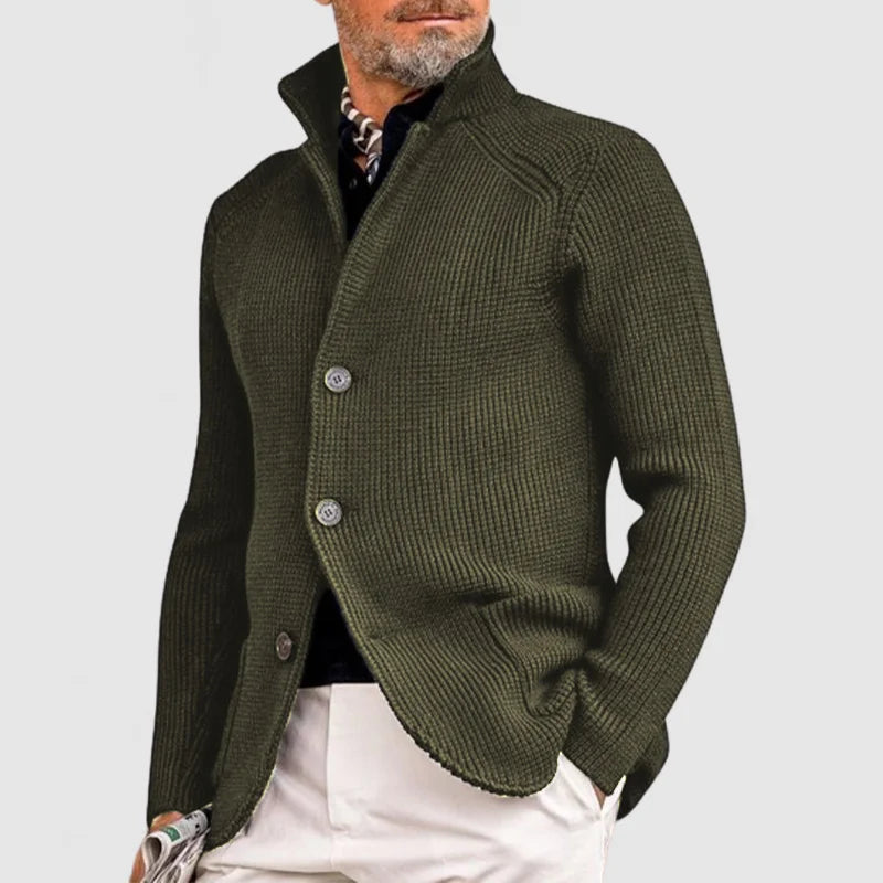 Elegant men's cardigan – timeless style & modern cut